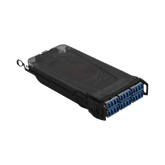 Cassette para empalme (Fusión) LightVerse, Hasta 24 fibras, Conectores LC/UPC "Shuttered", para fibra Monomodo, 900um, 1 metro