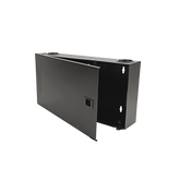 (LVW-F4-01) FIBER, ENCLOSURE, LIGHTVERSE, WALL MOUNT, FIXED ACCESS, 4 OPENINGS, BLACK