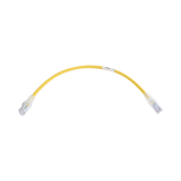 Patch Cord MC6 Modular Cat6 UTP, CM/LS0H, 1ft, Color Amarillo