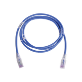 Patch Cord MC6 Modular Cat6 UTP, CM/LS0H, 5ft, Color Azul, Versión Bulk (Sin Empaque Individual)