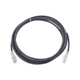 Patch Cord MC6 Modular Cat6 UTP, CM/LS0H, 7ft, Color Negro