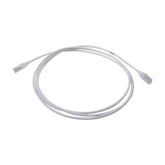 Patch Cord MC6 Modular Cat6 UTP, CM/LS0H, 7ft, Color Blanco, Diámetro Reducido (28AWG)