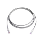 Patch Cord MC6 Modular Cat6 UTP, CM/LS0H, 7ft, Color Gris, Versión Bulk (Sin Empaque Individual)
