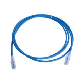 Patch Cord MC6 Modular Cat6 UTP, CM/LS0H, 7ft, Color Azul, Versión Bulk (Sin Empaque Individual)