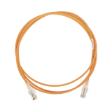 Patch Cord MC6 Modular Cat6 UTP, CM/LS0H, 7ft, Color Naranja, Diámetro Reducido (28AWG)