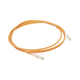 Patch Cord MC6 Modular Cat6 UTP, CM/LS0H, 7ft, Color Naranja, Diámetro Reducido (28AWG)