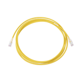 Patch Cord MC6 Modular Cat6 UTP, CM/LS0H, 10ft, Color Amarillo