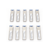Paquete de 10 Piezas del Transceptor Industrial mini-Gbic SFP 1G LC TX:1310nm Para Fibra Mono Modo 20 Km