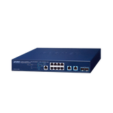 Switch Administrable Capa 3, 8 Puertos de 2.5G BASE-T, 2 Puertos de 10 G BASE-T, 2 Puertos SFP de 10 G