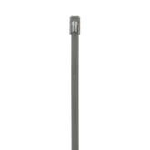 Cincho PanSteel de Acero Inoxidable Tipo 304, 127mm largo x 4.6mm ancho, Color Metálico, Paquete de 100pz