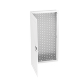 Gabinete Multipropósito de Montaje en Pared, de 28 in de Altura, Con Puerta Reversible, Fabricado en Acero, Color Blanco