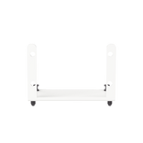Soporte Para 2 Adaptadores de Fibra Óptica Opticom®, Para Uso con Gabinetes Multipropósito, de Instalación a Presión, Color Blanco