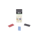 Jack MAX UTP Categoría 6, Estilo 110, Montaje Plano, Color Negro