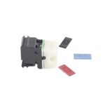 Jack MAX UTP Categoría 6, Estilo 110, Montaje Plano, Color Negro