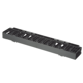 Organizador de Cables Horizontal NetManager, Sencillo (Solo Frontal), Para Rack de 19in, 1UR