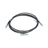 Cable de parcheo UTP Categoría 5e, con plug modular en cada extremo - 2 m. - Negro
