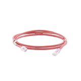 Cable de parcheo UTP Categoría 6, con plug modular en cada extremo - 1.5 m. - Rojo