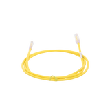 Cable de parcheo UTP Categoría 6, con plug modular en cada extremo - 1.5 m. - Amarillo