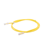 Cable de parcheo UTP Categoría 6, con plug modular en cada extremo - 1.5 m. - Amarillo