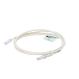 Cable de parcheo UTP Categoría 6, con plug modular en cada extremo - 2 m. - Blanco Mate