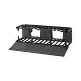 Organizador de Cables Horizontal NetManager, Sencillo (Solo Frontal), Para Rack de 19in, 3UR