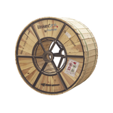 Carrete de 4 km de Fibra Óptica Aérea (ADSS) G.652D, Monomodo de 24 Hilos, Exterior, Span 100, Loose Tube