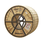 Carrete de 4 km de Fibra Óptica Aérea (ADSS) G.652D, Monomodo de 36 Hilos, Exterior, Span 100, Loose Tube