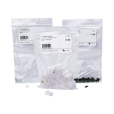 Plug RJ45 Cat6, Para Cable UTP  Calibre 23 a 26 AWG, Chapado en Oro de 50 micras, Bolsa con 50 piezas