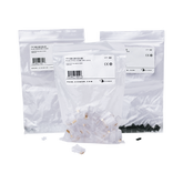 Plug RJ45 Cat6, Para Cable UTP Calibre 23 a 26 AWG, Chapado en Oro de 50 micras, Bolsa con 50 piezas