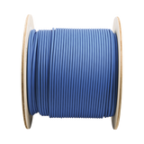 Bobina de Cable Blindado F/UTP de 4 Pares, Cat6A, Soporte de Aplicaciones 10GBase-T, LSZH (Libre de Gases Tóxicos), Color Azul, 305m