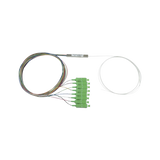 Splitter (Divisor Óptico) tipo PLC, de 1x8, conectores SC/APC de salida