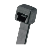 Cincho de Nylon 6.6, de 203mm largo x 3.6mm ancho, Color Negro. Paquete de 1000 Piezas