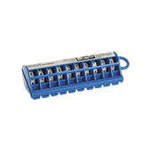 Dispensador de Etiquetas Marcadoras, Con rollos Pre-Impresos con Números 0-9, de 2.4 metros, Color Blanco