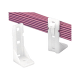 Sujetador-Separador Pan-Post de Nylon 6.6, Para Fijación de Mazos de Cables con Cinchos, Uso Interior, Color Natural, 1 Pieza