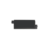 Placa adaptadora "Plug and Play", Ciega, Color Negro