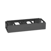 Organizador de Cables Horizontal PatchRunner™, Sencillo (Solo Frontal), Para Rack de 19in, 2UR