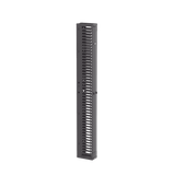 Organizador Vertical PatchRunner™, Sencillo (Solo Frontal), Para Rack Abierto de 45 Unidades, 6 in de Ancho, Color Negro