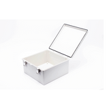 Gabinete de Protección IP / ABS Intemperie / IP66 / 300 x 300 x 180 mm / Cierre Inoxidable / Opción Candado 5 mm