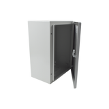 Gabinete de Acero IP66 / 300x400x200 mm / 11.8x15.7x7.9 in / IK10 / 30 kg / Placa Trasera Metálica