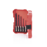 Juego de Puntas y Brocas / 18 Piezas / Entrada Hexagonal 1/4" / PH, Torx, Cuadradas / Brocas 2-6 mm / Estuche Organizador