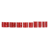 Juego de Brocas Sierra / 9 Piezas / HSS Bi-Metal / 3/4 a 2-1/2 Pulgadas / Profundidad 40 mm