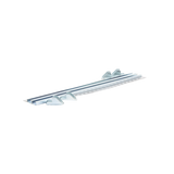 Juego de 2 Herrajes Metálicos para Fijación de Gabinetes Línea PST de 60 cm de ancho. Aplicable en Poste Cuadrado o Redondo.