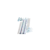 Juego de 2 Herrajes Metálicos para Fijación de Gabinetes Línea PST de 60 cm de ancho. Aplicable en Poste Cuadrado o Redondo.