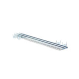 Juego de 2 Herrajes Metálicos para Fijación de Gabinetes Línea PST de 60 cm de ancho. Aplicable en Poste Cuadrado o Redondo.