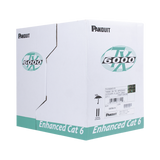 Bobina de Cable UTP 305 m. de Cobre, TX6000™ PanNet, Reelex, Gris Internacional, Categoría 6 Mejorado (23 AWG), PVC (CM), de 4 pares