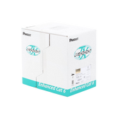 Bobina de Cable UTP 305 m. de Cobre, TX6000™ PanNet, Reelex, Blanco, Categoría 6 Mejorado (23 AWG), PVC (CM), de 4 pares