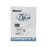 Bobina de Cable UTP 305 m. de Cobre TX6-28®, Azul, Categoría 6, Diámetro Reducido (28 AWG), CM/LSZH, de 4 pares