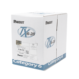 Bobina de Cable UTP 305 m. de Cobre TX6-28®, Azul, Categoría 6, Diámetro Reducido (28 AWG), CM/LSZH, de 4 pares