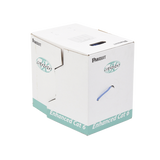 Bobina de Cable UTP 305 m. de Cobre, TX6000™ PanNet, Reelex, Azul, Categoría 6 Mejorado (23 AWG), PVC (CMR, Riser), de 4 pares