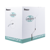 Bobina de Cable UTP 305 m. de Cobre, TX6000™ PanNet, Reelex, Gris, Categoría 6 Mejorado (23 AWG), PVC (CMR, Riser), de 4 pares